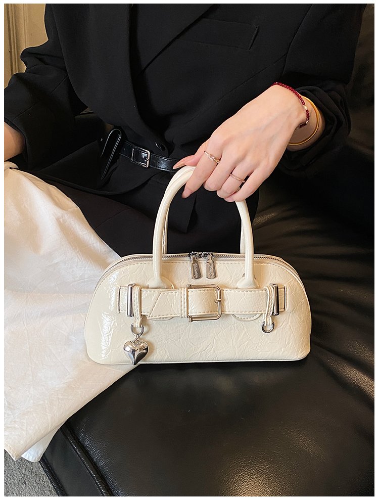 Women's PU Leather Belted Barrel Bag detail 38