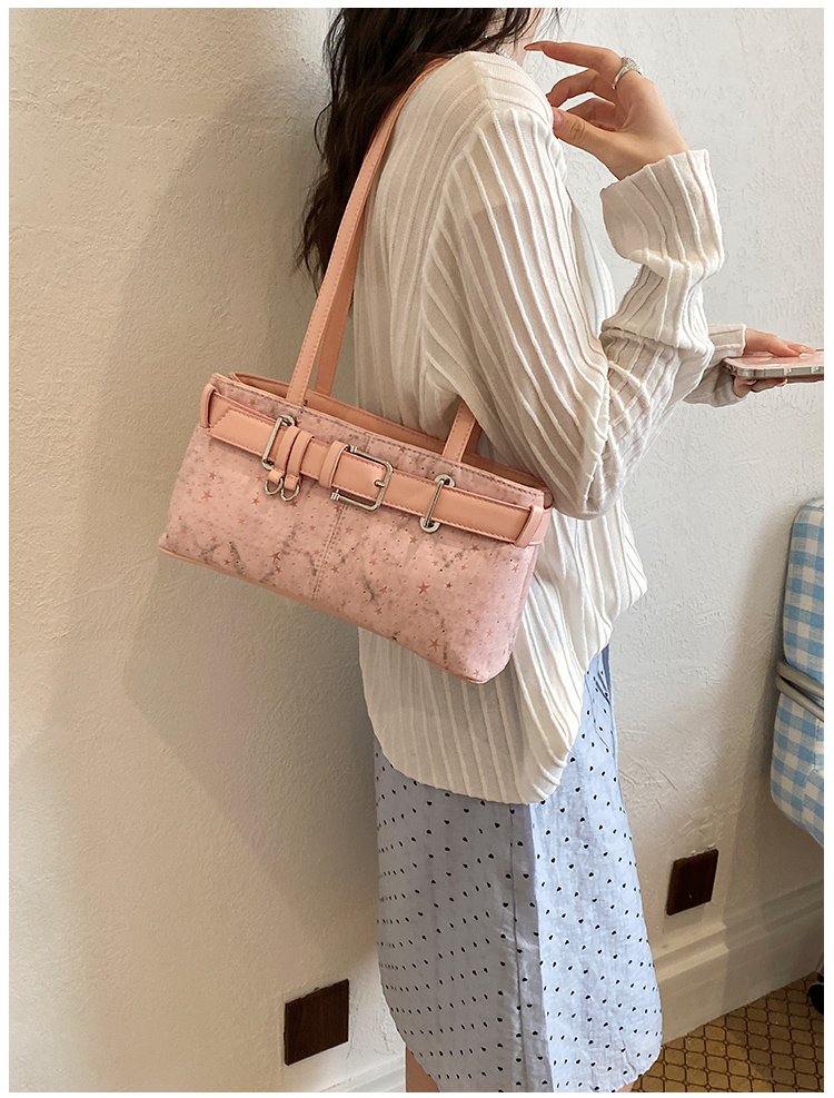 Women's PU Leather Belted Barrel Bag detail 23