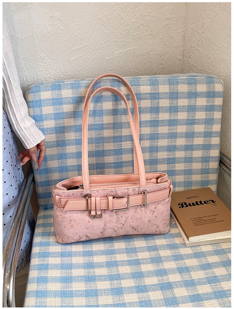 Women's PU Leather Belted Barrel Bag detail 28