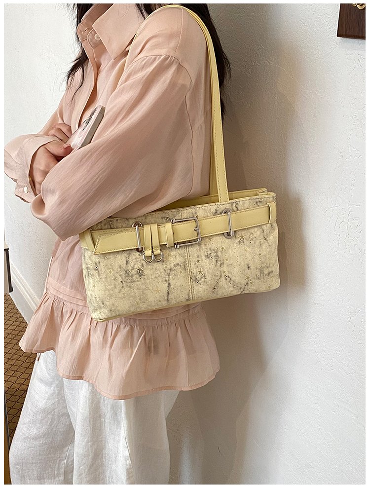 Women's PU Leather Belted Barrel Bag detail 31