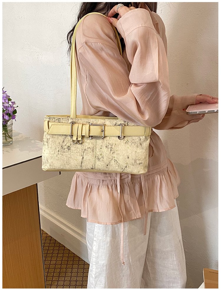 Women's PU Leather Belted Barrel Bag detail 37