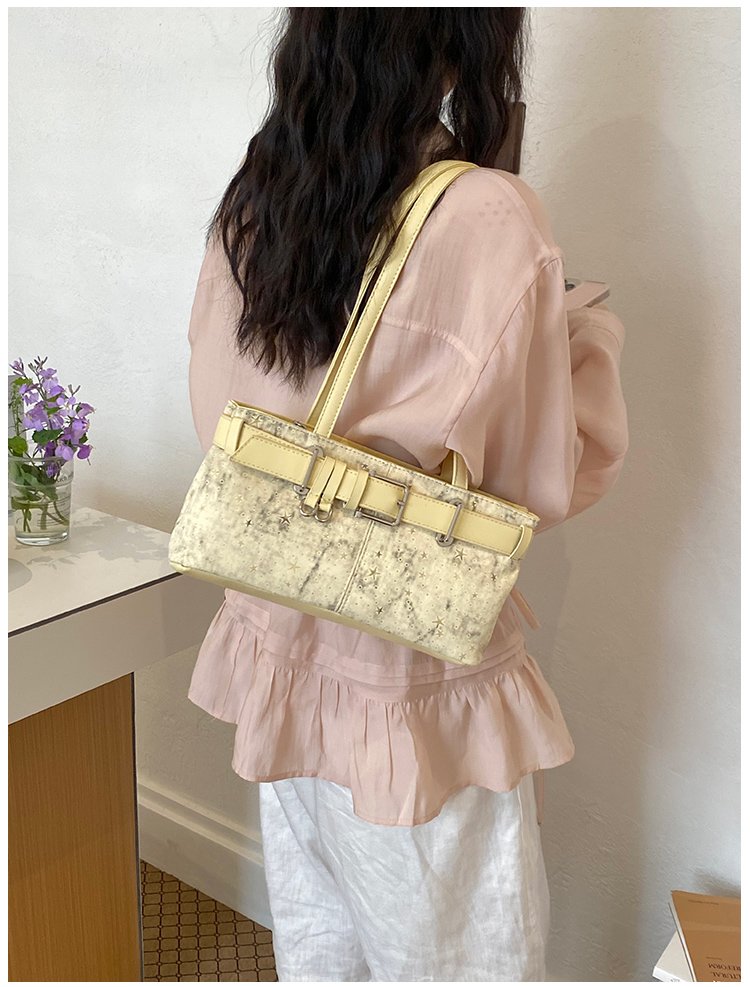 Women's PU Leather Belted Barrel Bag detail 38