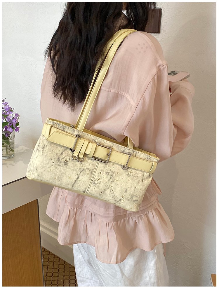 Women's PU Leather Belted Barrel Bag detail 39