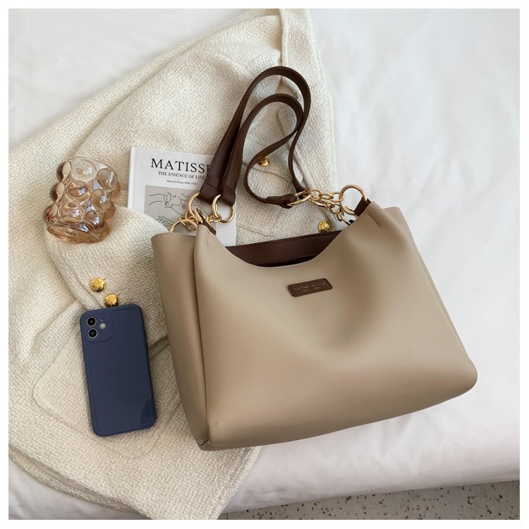 Women's PU Leather Belted Bucket Bag detail 22
