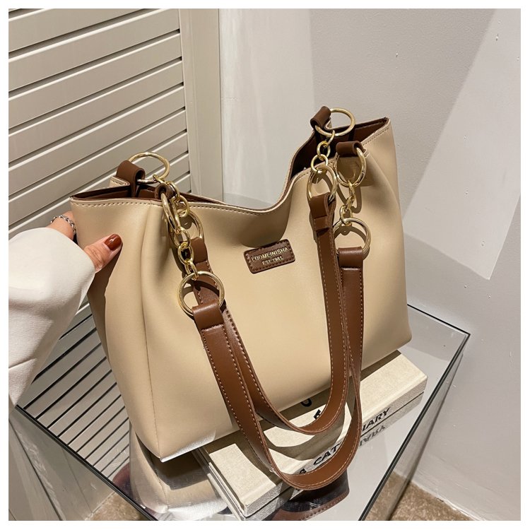 Women's PU Leather Belted Bucket Bag detail 26