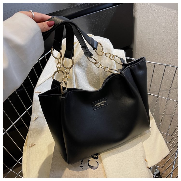 Women's PU Leather Belted Bucket Bag detail 28