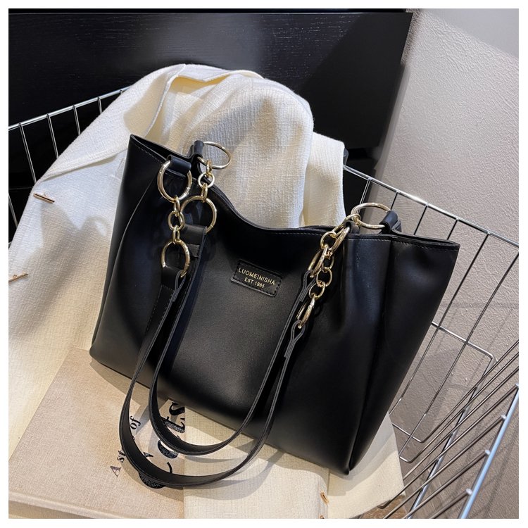 Women's PU Leather Belted Bucket Bag detail 30