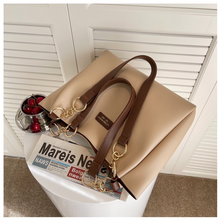 Women's PU Leather Belted Bucket Bag detail 33