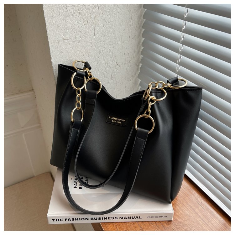 Women's PU Leather Belted Bucket Bag detail 37