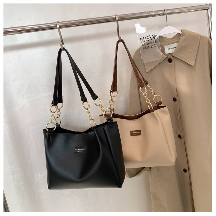 Women's PU Leather Belted Bucket Bag detail 8