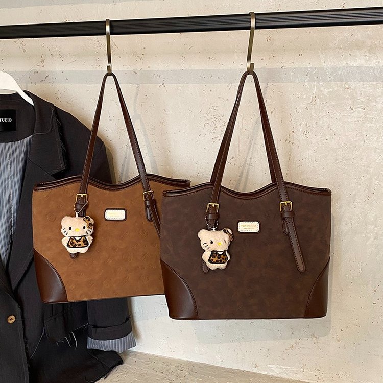 Women's PU Leather Belted Tote Bag view 2