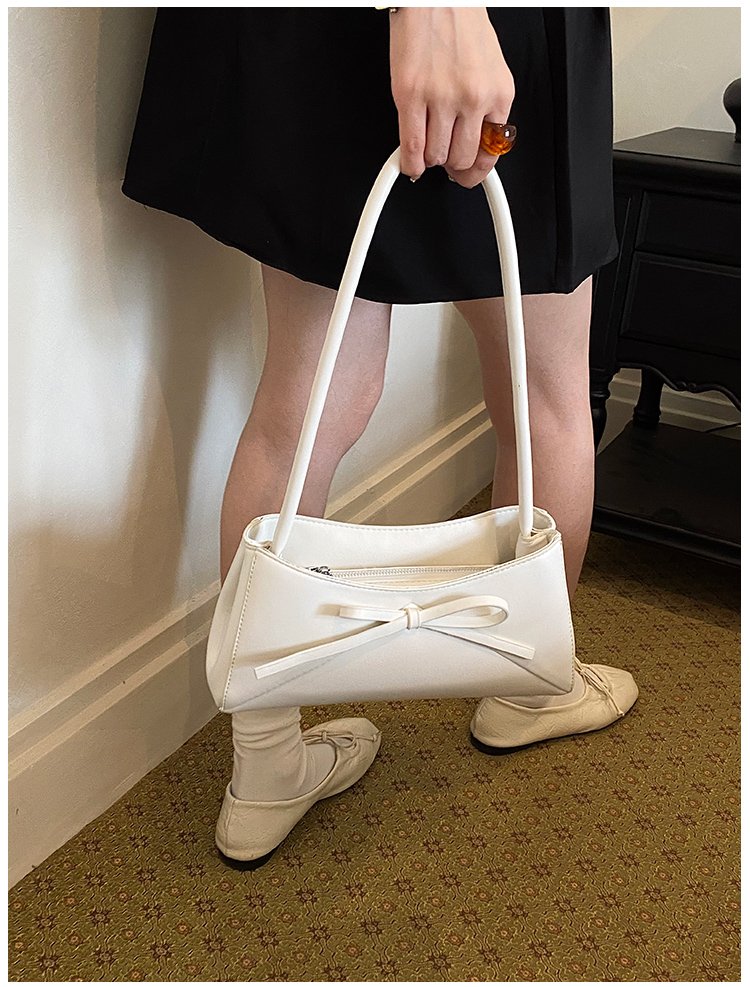 Women's PU Leather Bow Flap Shoulder Bag detail 27