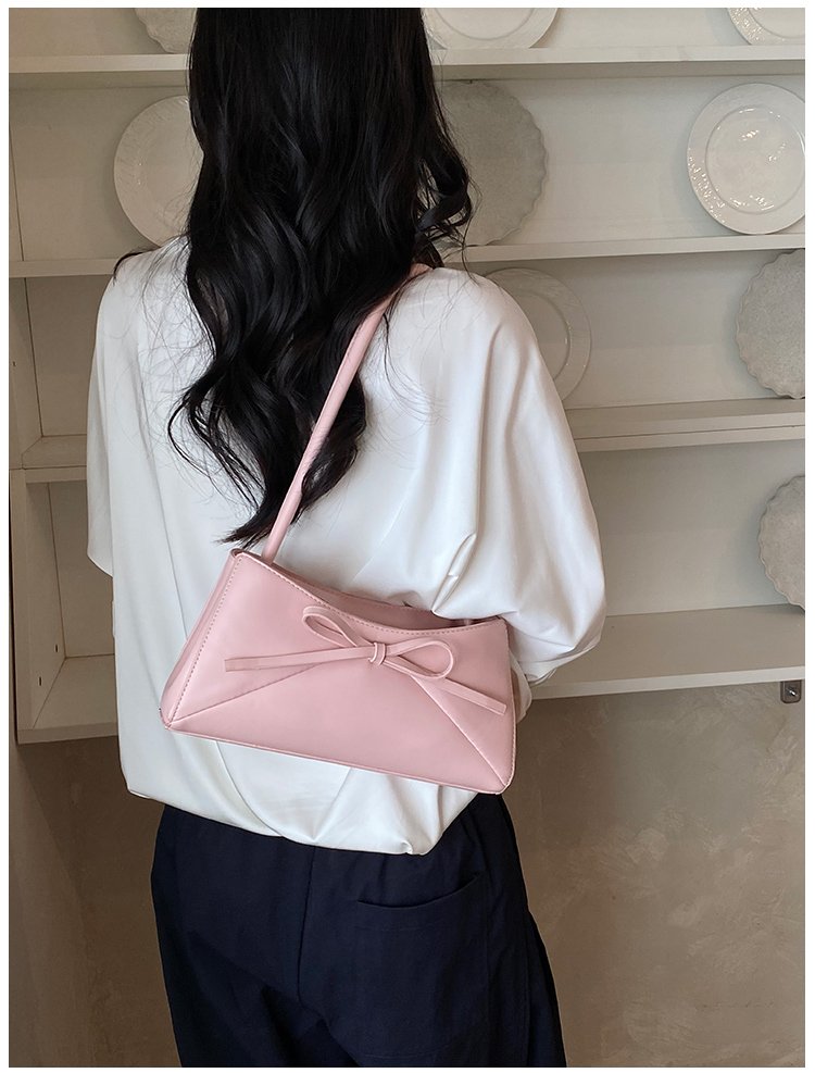 Women's PU Leather Bow Flap Shoulder Bag detail 28