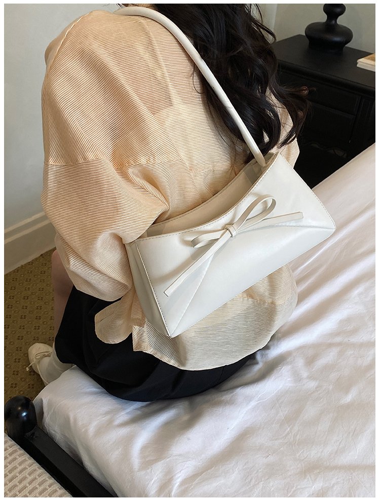 Women's PU Leather Bow Flap Shoulder Bag detail 29