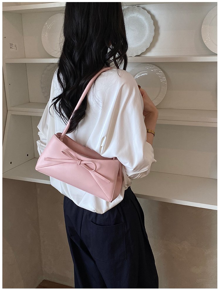 Women's PU Leather Bow Flap Shoulder Bag detail 31
