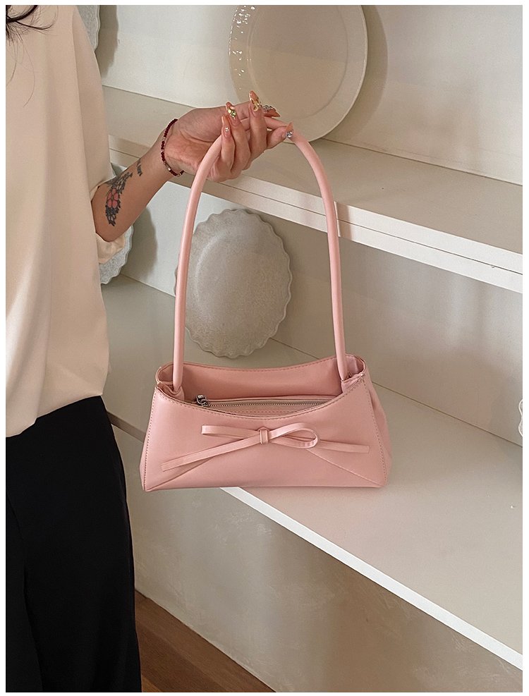 Women's PU Leather Bow Flap Shoulder Bag detail 34