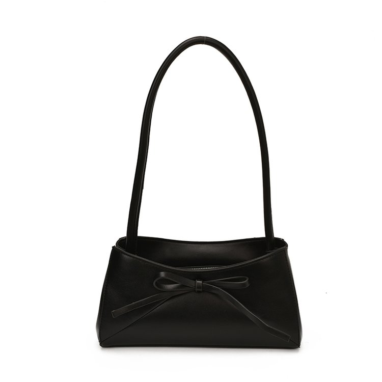Women's PU Leather Bow Flap Shoulder Bag view 4