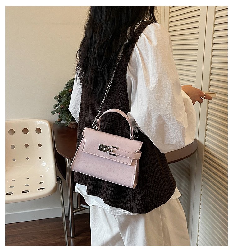 Women's PU Leather Buckle Phone Bag detail 1