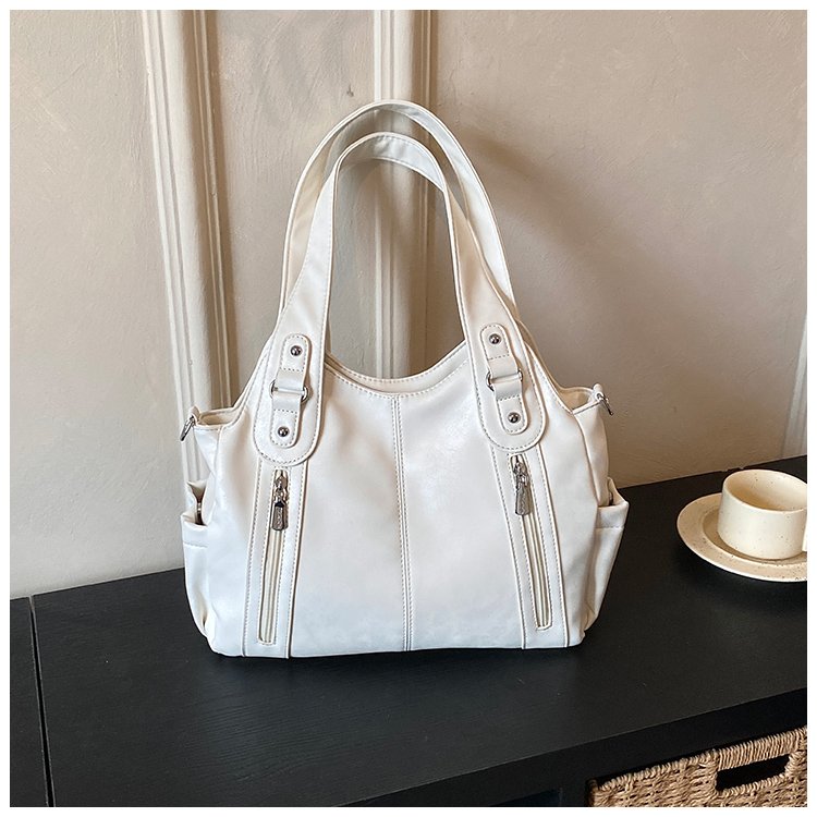 Women's PU Leather Buckle Shoulder Bag detail 15