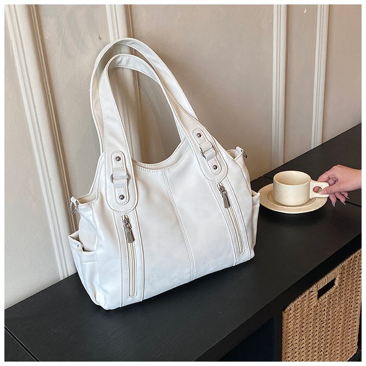 Women's PU Leather Buckle Shoulder Bag detail 16