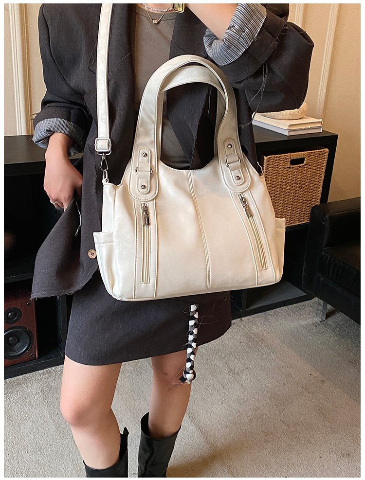 Women's PU Leather Buckle Shoulder Bag detail 33