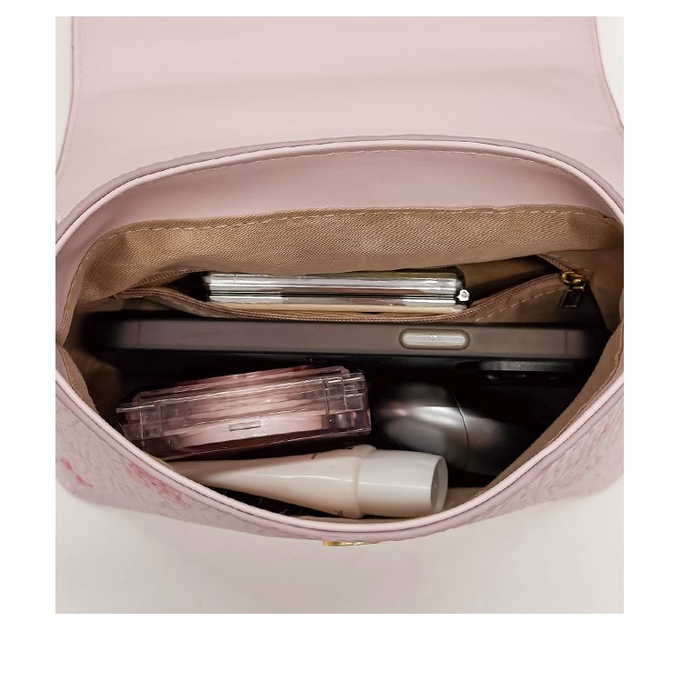 Women's PU Leather Buckle Top Handle Crossbody Bag detail 10
