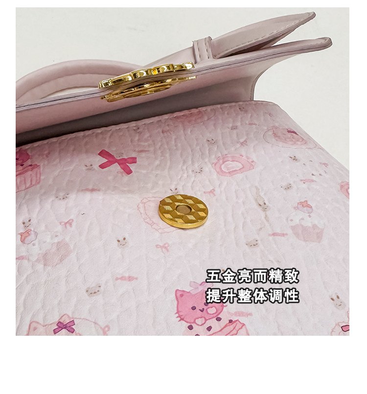 Women's PU Leather Buckle Top Handle Crossbody Bag detail 7