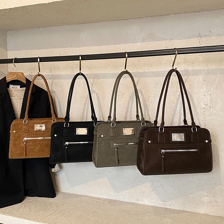 Women's PU Leather Buckle Tote Bag view 2