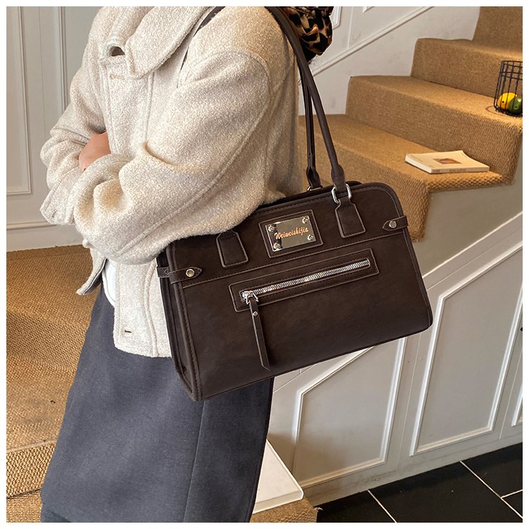 Women's PU Leather Buckle Tote Bag detail 15