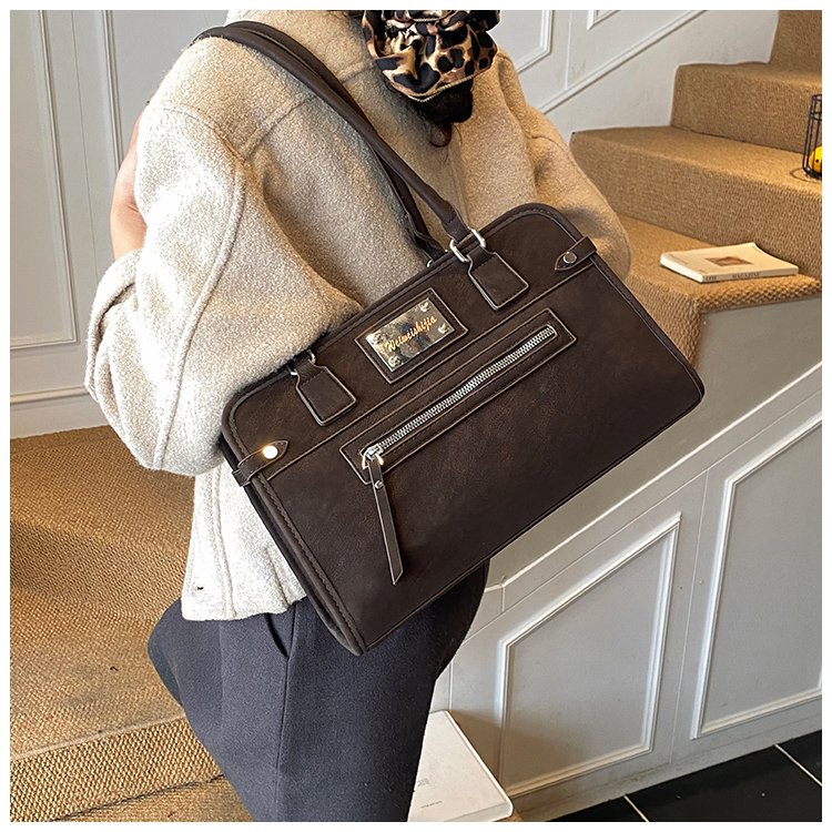 Women's PU Leather Buckle Tote Bag detail 19