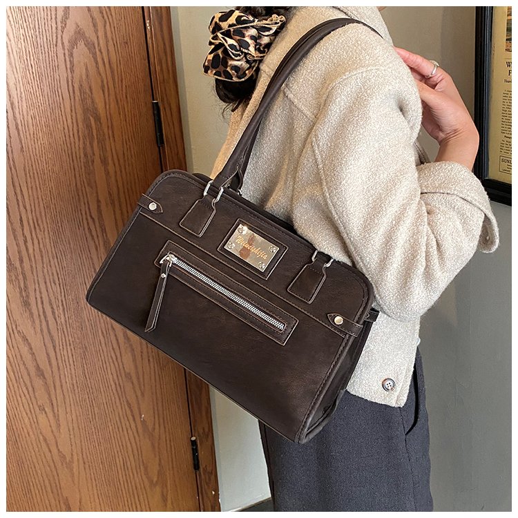 Women's PU Leather Buckle Tote Bag detail 21