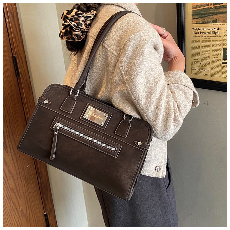 Women's PU Leather Buckle Tote Bag detail 22