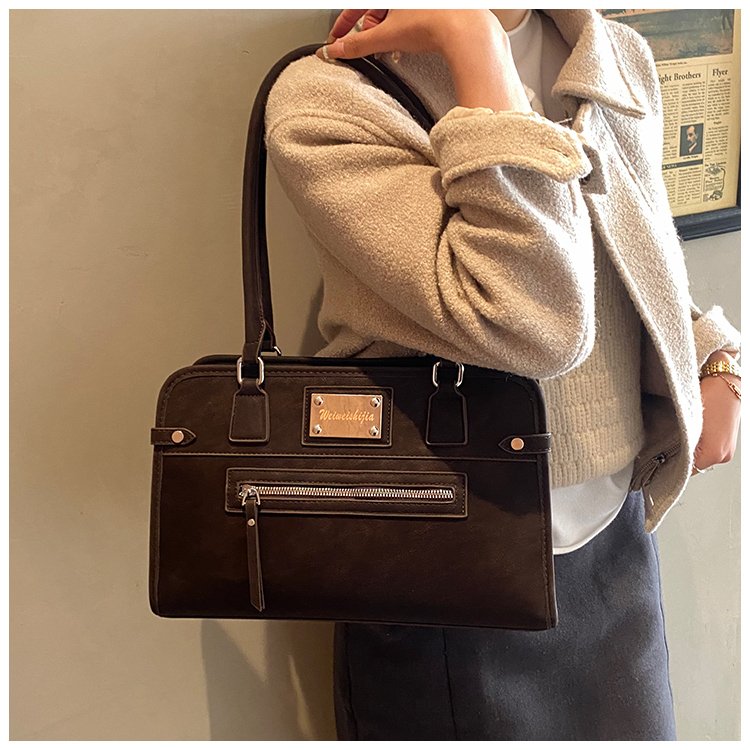 Women's PU Leather Buckle Tote Bag detail 24