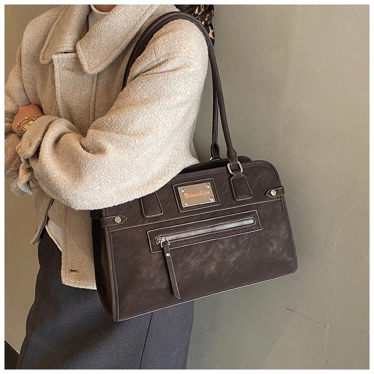 Women's PU Leather Buckle Tote Bag detail 29