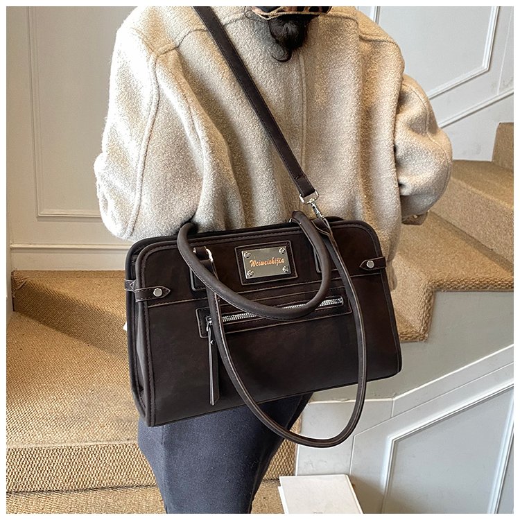 Women's PU Leather Buckle Tote Bag detail 35