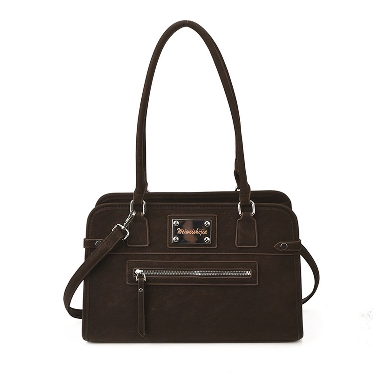 Women's PU Leather Buckle Tote Bag view 5
