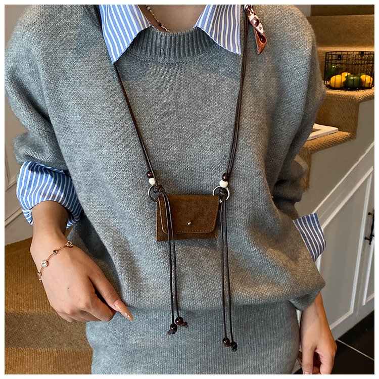Women's Chain Flap Mini Pouch detail 15