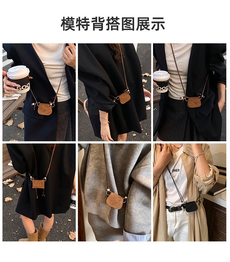 Women's Chain Flap Mini Pouch detail 3