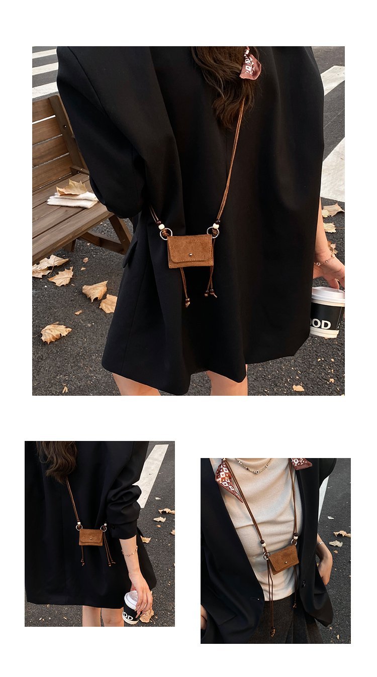 Women's Chain Flap Mini Pouch detail 5