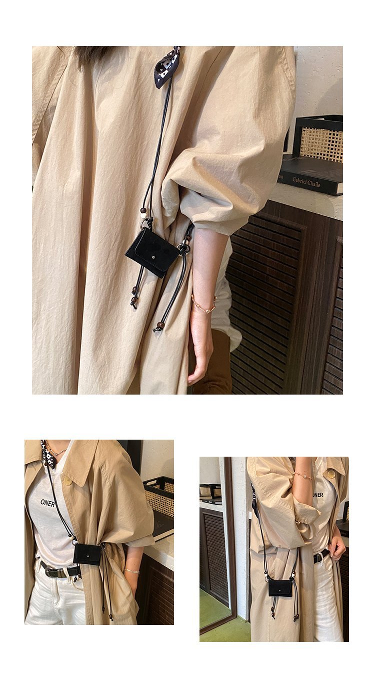 Women's Chain Flap Mini Pouch detail 6