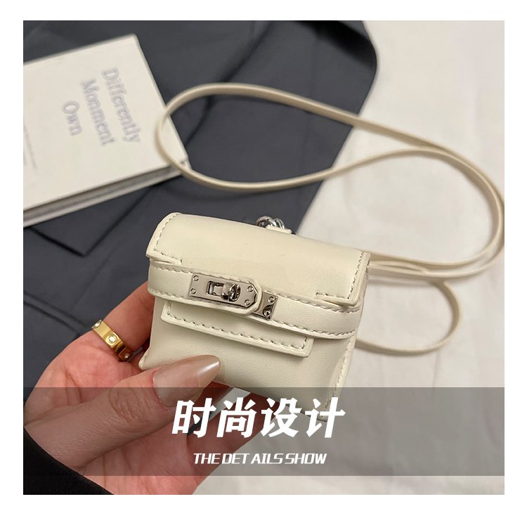 Women's PU Leather Compact Zip Mini Pouch detail 10