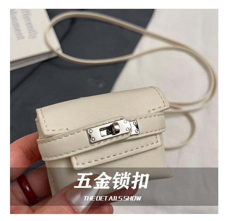 Women's PU Leather Compact Zip Mini Pouch detail 11