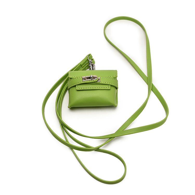 Women's PU Leather Compact Zip Mini Pouch view 5