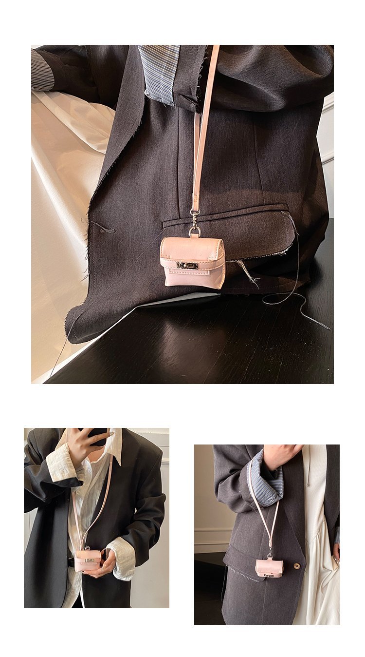 Women's PU Leather Compact Zip Mini Pouch detail 6
