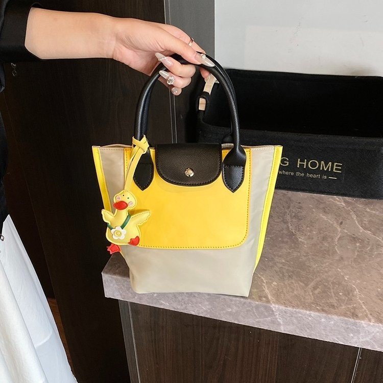 Women's Contrast Trim Tote Bag view 2
