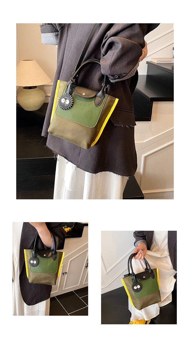 Women's Contrast Trim Tote Bag detail 9