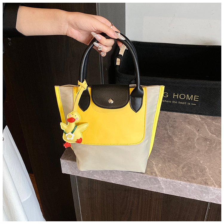 Women's Contrast Trim Tote Bag detail 36
