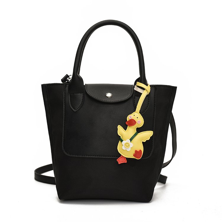 Women's Contrast Trim Tote Bag view 6