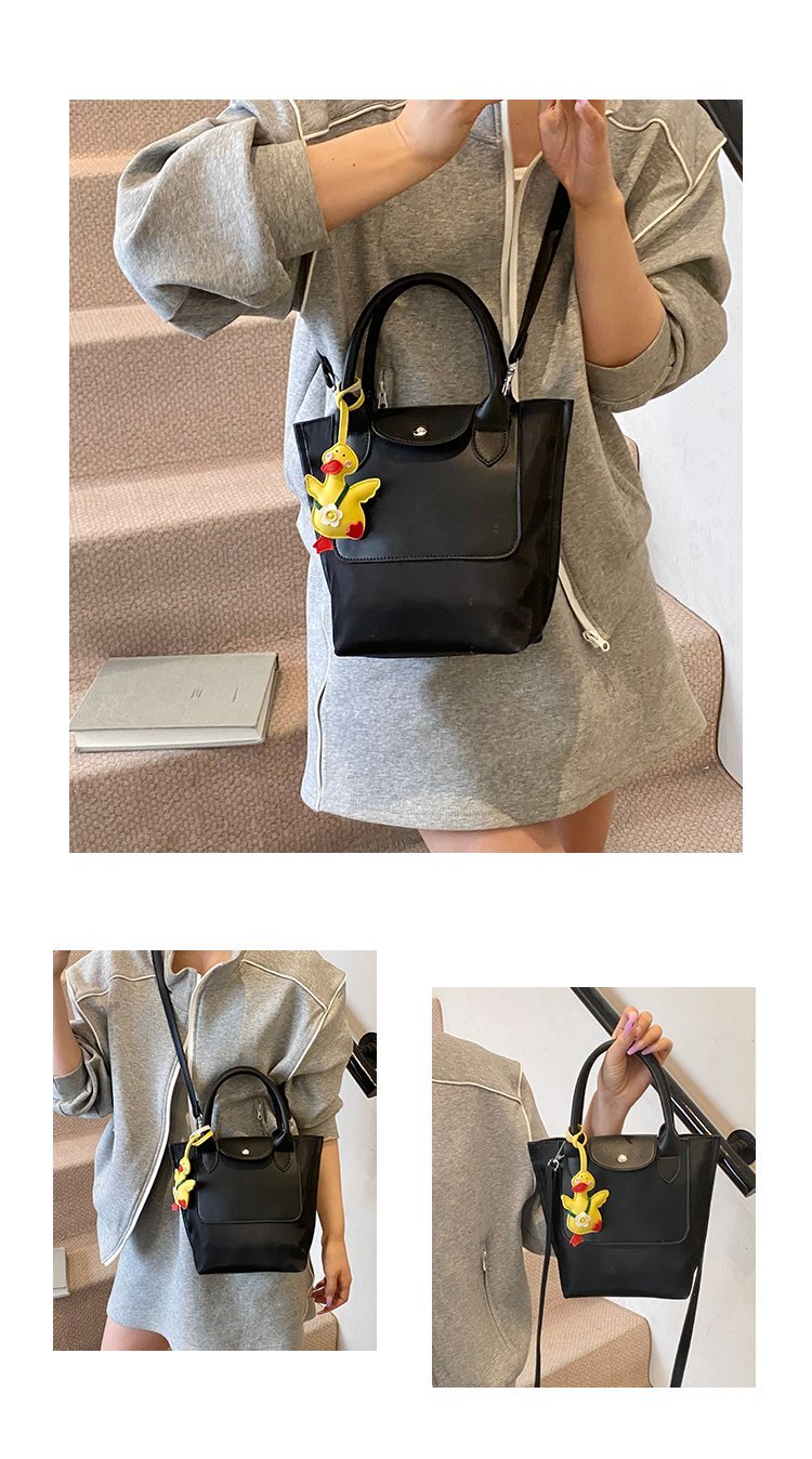 Women's Contrast Trim Tote Bag detail 7