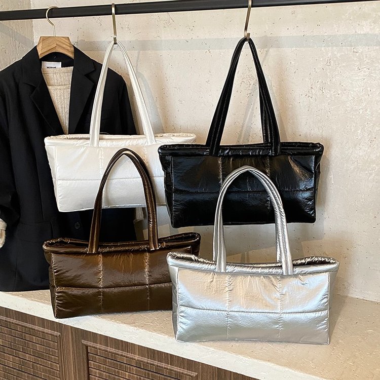 Women's Contrast Trim Tote Bag view 2